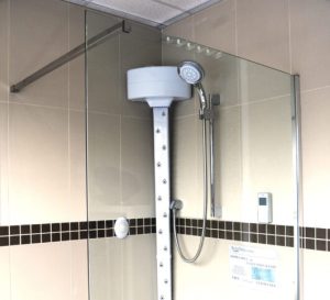 body dryer, lichaamsfohn, douche